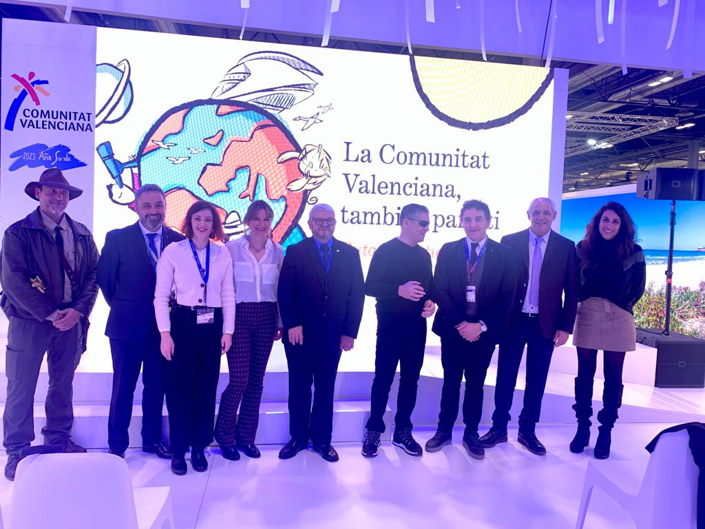 presentación rutas turistica COCEMFE en FITUR 2023